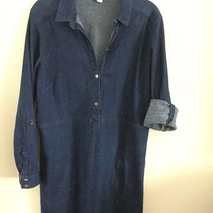 Denim tunic dress  J Jill sz M